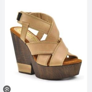 Womens sbicca Bennett wedges size 38 (7)